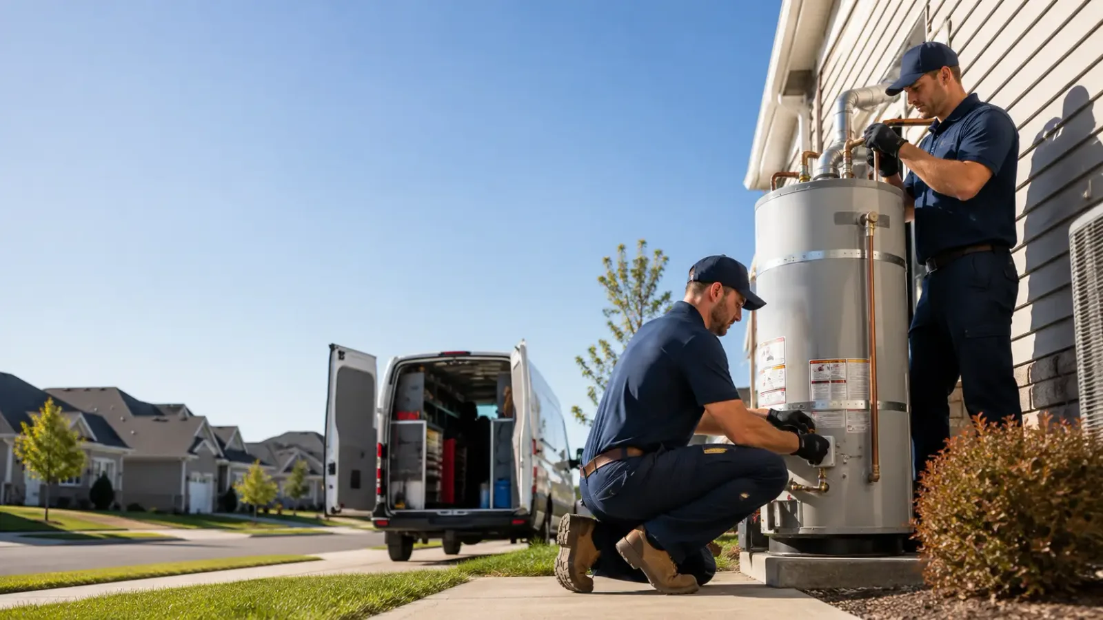 Water Heater Installation in Crane, IN